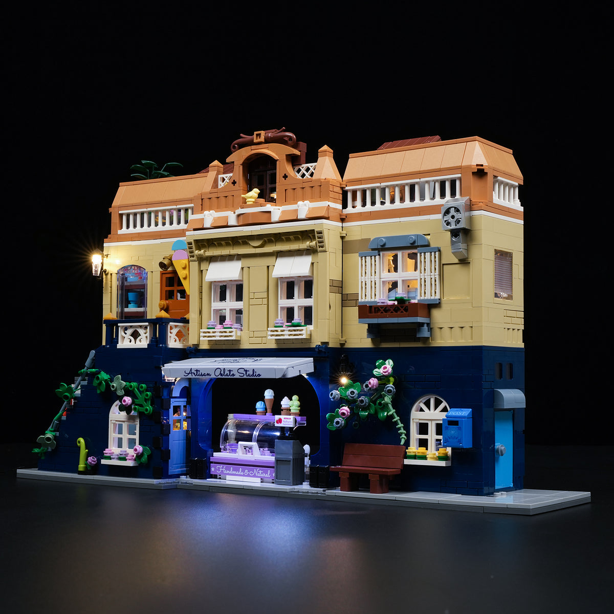 LUMIBRICKS - City Modular Gelato Store F9078