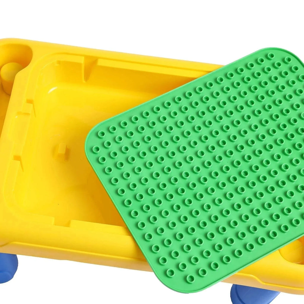 baby toys Activity Table with Building Blocks