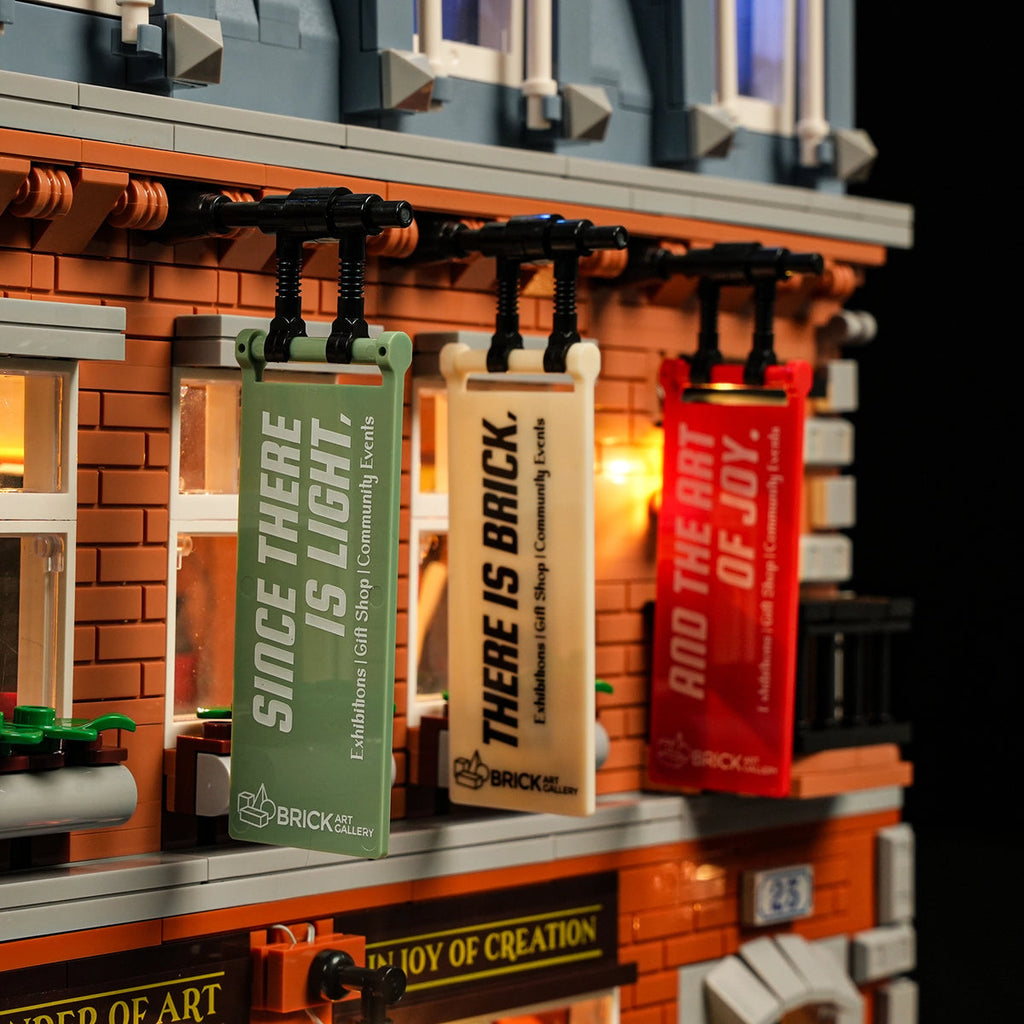 LUMIBRICKS - FUNWHOLE Modular Brick Art Gallery L9085