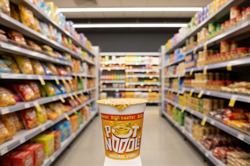 12 x Pot Noodle  Standard Pot Original Curry 90 G