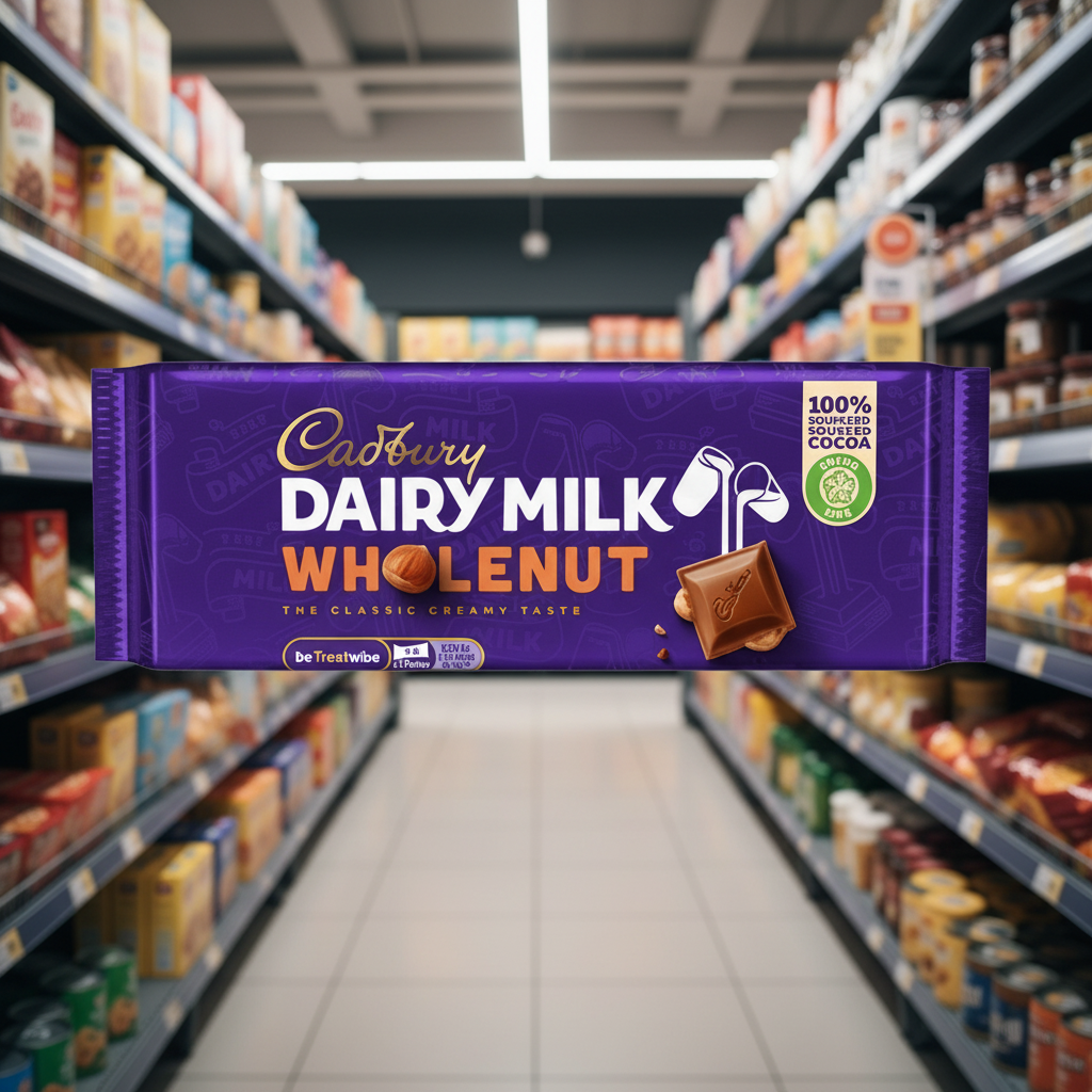 Cadbury Wholenut - 55Gm