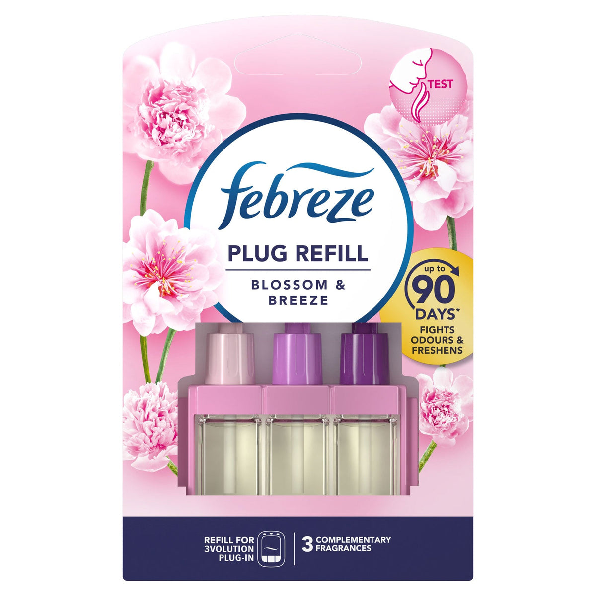 7 x Febreze 3volution Plug In Refill Blossom Breeze - 20ML