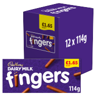 12 x Cadbury Fingers - 114GM