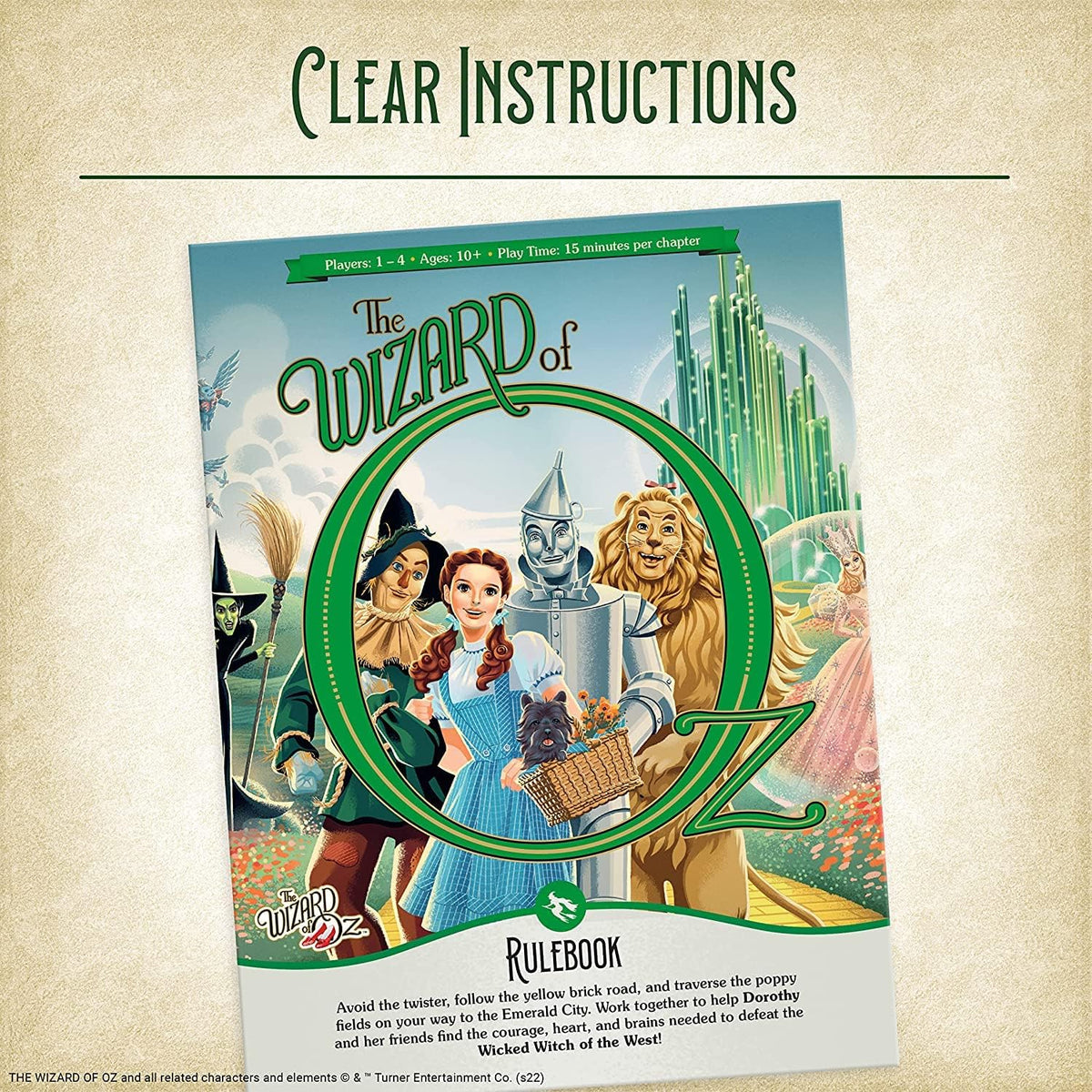 The Wizard of Oz Adventure Book - Family Strategy Board Game
