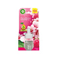 Air Wick Cherry Blossom & Raspberry Plug-in Single Refill 19ml. New but scruffy packaging.