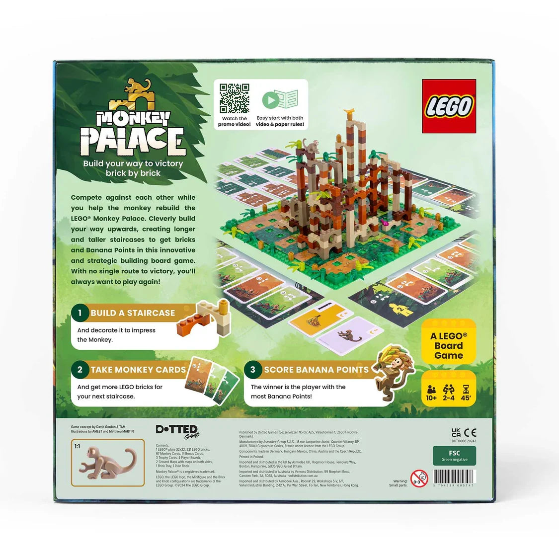 Monkey Palace Lego Board Game