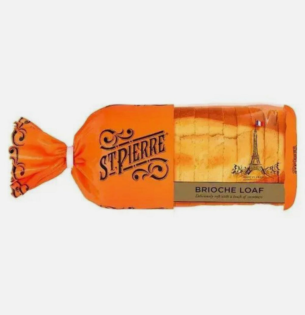 7 x St Pierre Sliced Brioche Loaf - 500GM
