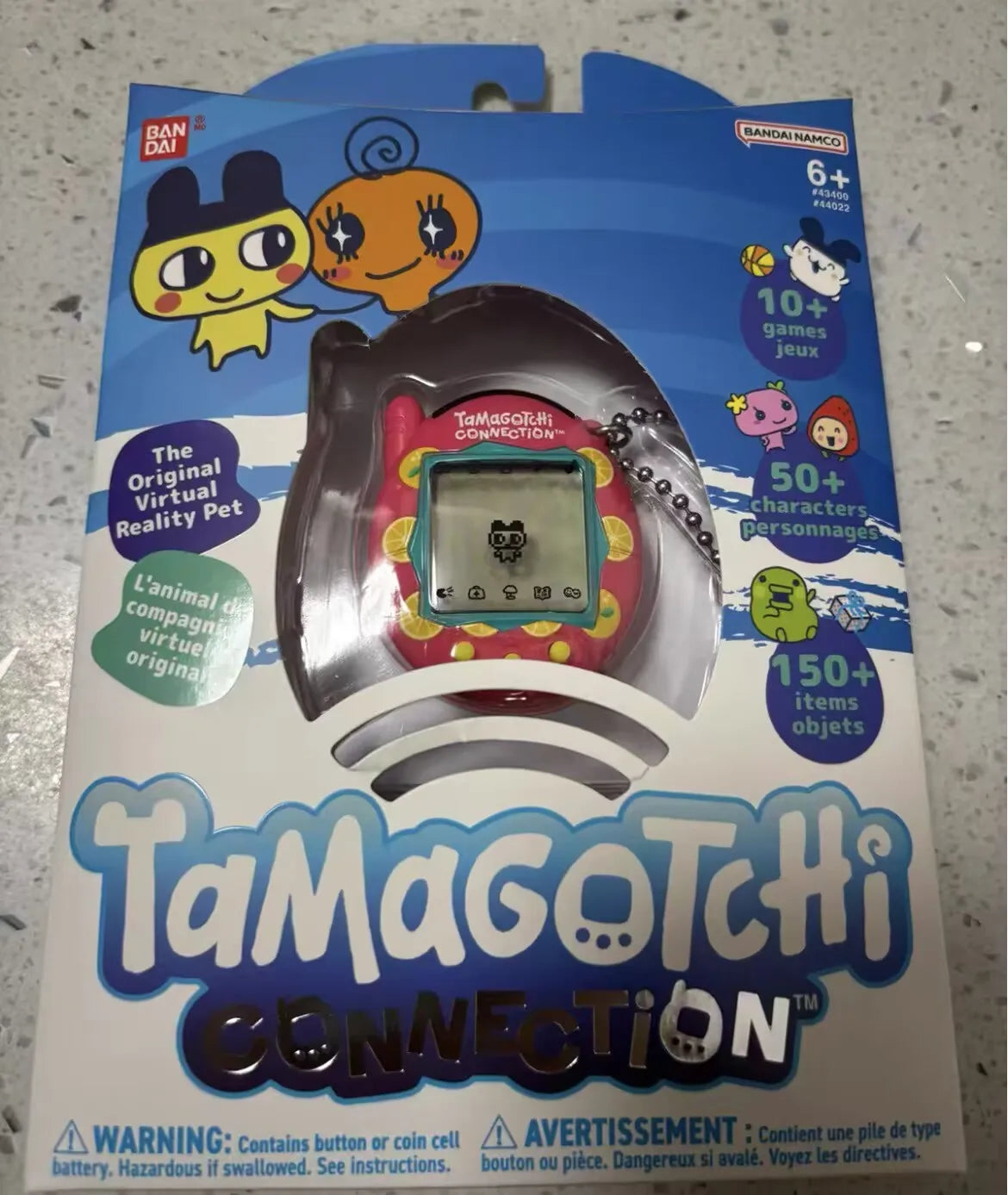 Bandai Tamagotchi Connection V3 Electronic Virtual Pet Interactive Toy With 10 Mini Games Over 50 Characters Kids Birthday Gift