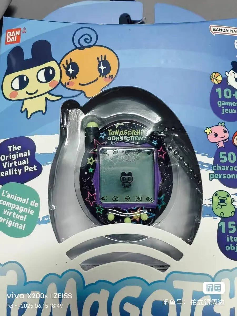 Bandai Tamagotchi Connection V3 Electronic Virtual Pet Interactive Toy With 10 Mini Games Over 50 Characters Kids Birthday Gift