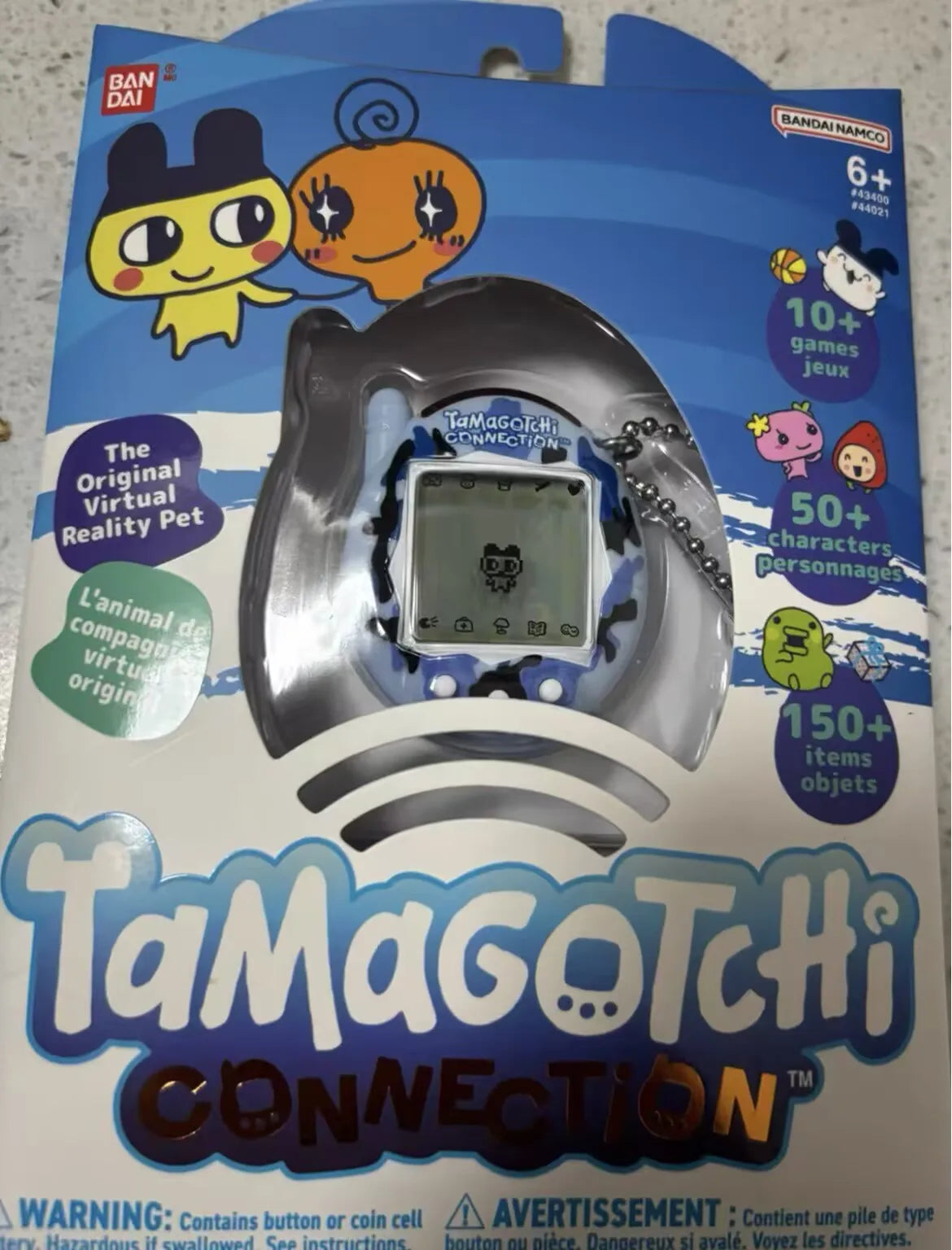 Bandai Tamagotchi Connection V3 Electronic Virtual Pet Interactive Toy With 10 Mini Games Over 50 Characters Kids Birthday Gift