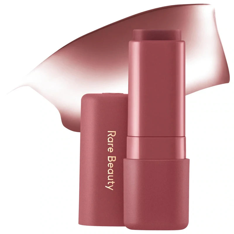 New Rare Beauty 4 Color Butter Lip Balm Lasting Moisturize Plumping Lip Gloss Makeup Cosmetic Easygoing Loved Uplifting Friendly