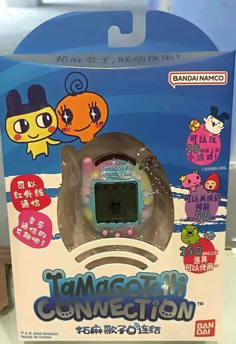 Bandai Tamagotchi Connection V3 Electronic Virtual Pet Interactive Toy With 10 Mini Games Over 50 Characters Kids Birthday Gift