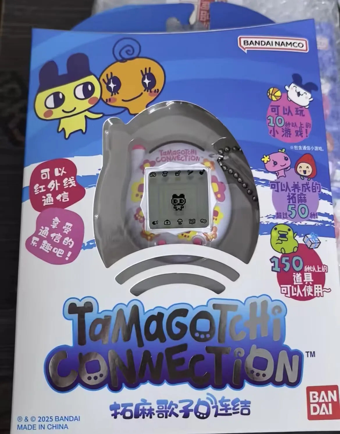 Bandai Tamagotchi Connection V3 Electronic Virtual Pet Interactive Toy With 10 Mini Games Over 50 Characters Kids Birthday Gift