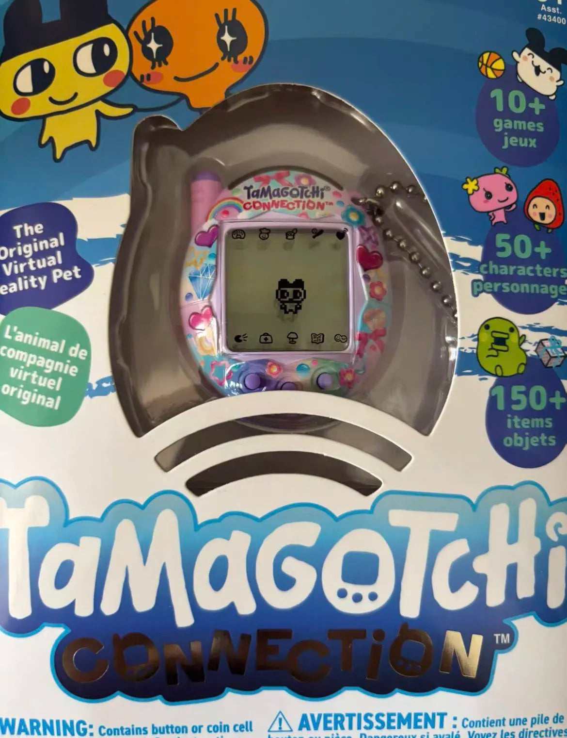Bandai Tamagotchi Connection V3 Electronic Virtual Pet Interactive Toy With 10 Mini Games Over 50 Characters Kids Birthday Gift