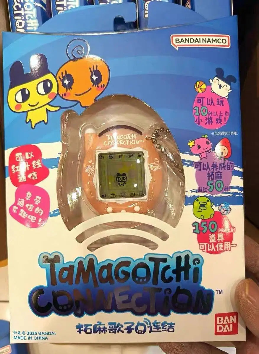 Bandai Tamagotchi Connection V3 Electronic Virtual Pet Interactive Toy With 10 Mini Games Over 50 Characters Kids Birthday Gift