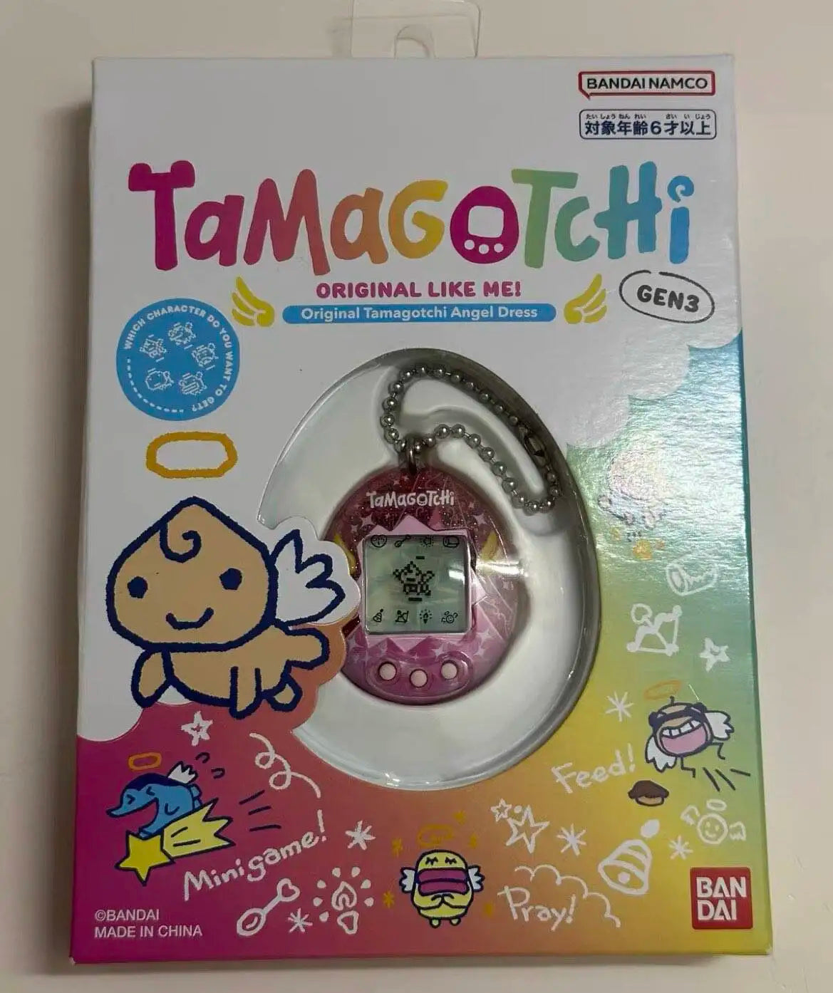 Bandai Tamagotchi Connection V3 Electronic Virtual Pet Interactive Toy With 10 Mini Games Over 50 Characters Kids Birthday Gift