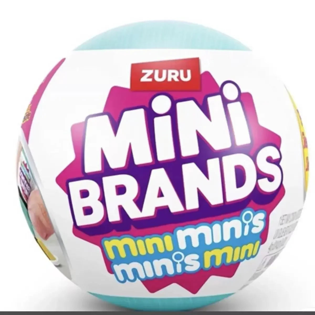 Original Fill The Fridge Mini Refrigerator Set Mini Brands Ball Series Blind Box Mystery Box Play House Toy Decor Kid Toys Gifts