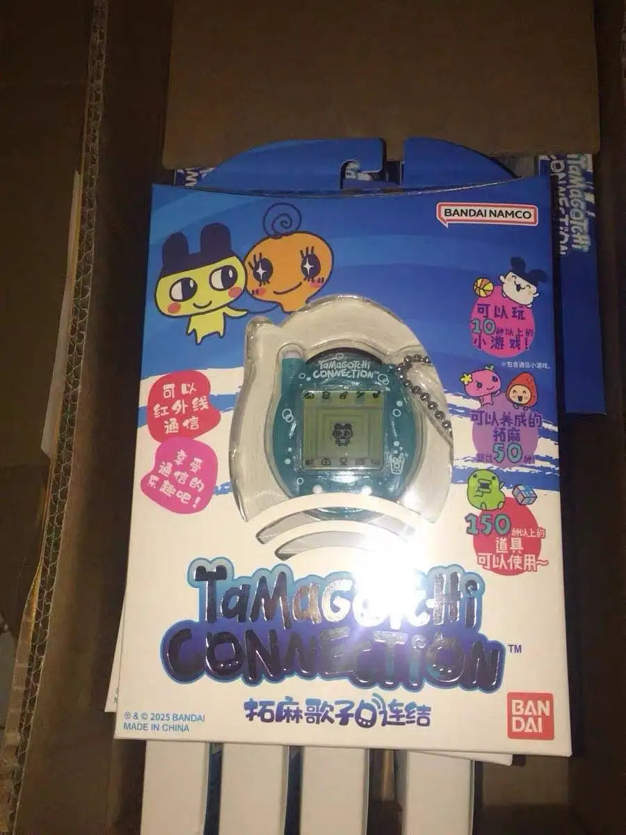 Bandai Tamagotchi Connection V3 Electronic Virtual Pet Interactive Toy With 10 Mini Games Over 50 Characters Kids Birthday Gift