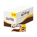 Galaxy Smooth Caramel & Milk Chocolate Block Bar PMP 135g (Box of 24)