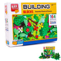 BUILDING BLOCKS PLANTS & FLOWERS CONSTRUCTION GARDEN BLOCKS BRICK KIDS FUN TOY