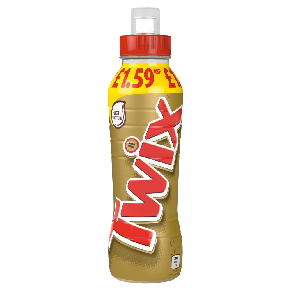 Twix Chocolate Caramel Biscuit Milk Shake Drink 350ml (Case of 8)